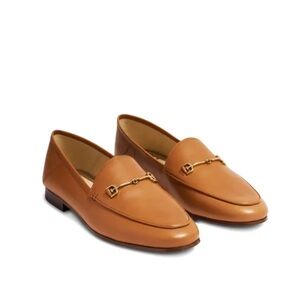 Sam Edelman Loraine Tan Leather Women's Bit Loafers Size 6